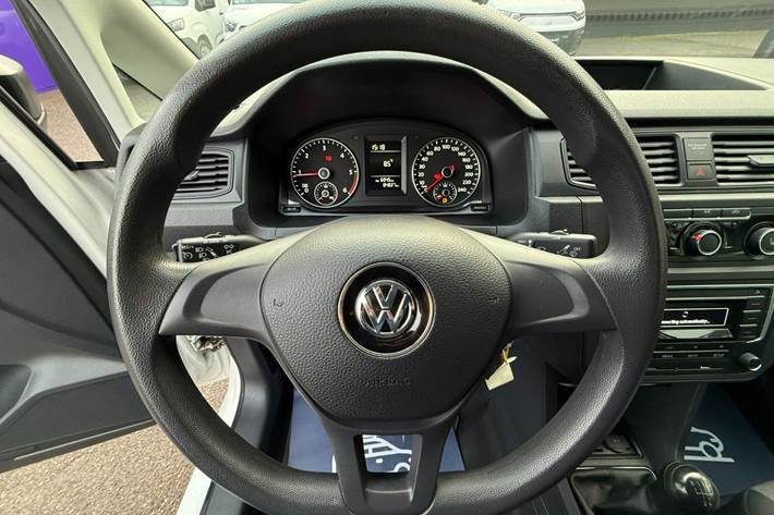 Hvid VW Caddy Maxi fra 2020