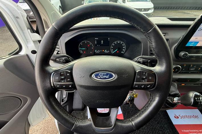 Hvid Ford Transit Custom 300 L2 fra 2021