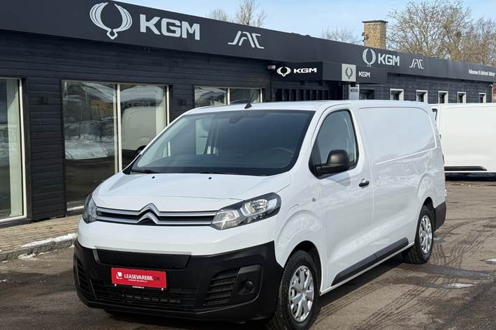 Hvid Citroën e-Jumpy fra 2024