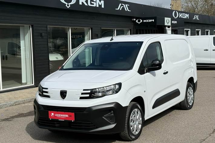 Hvid Peugeot Partner fra 2024