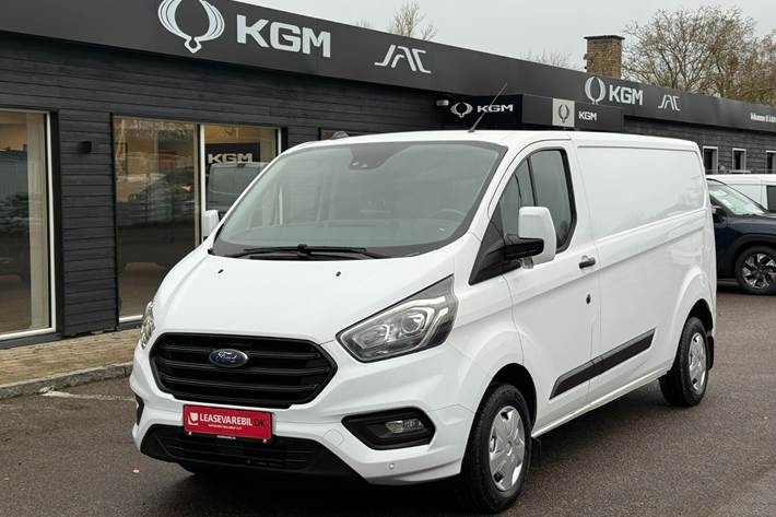Hvid Ford Transit Custom 300 L2 fra 2022