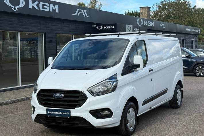 Hvid Ford Transit Custom 300 L2 fra 2019