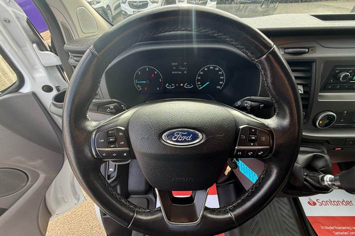 Hvid Ford Transit Custom 300 L2 fra 2019