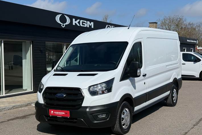 Hvid Ford Transit 350 L3 Van fra 2024