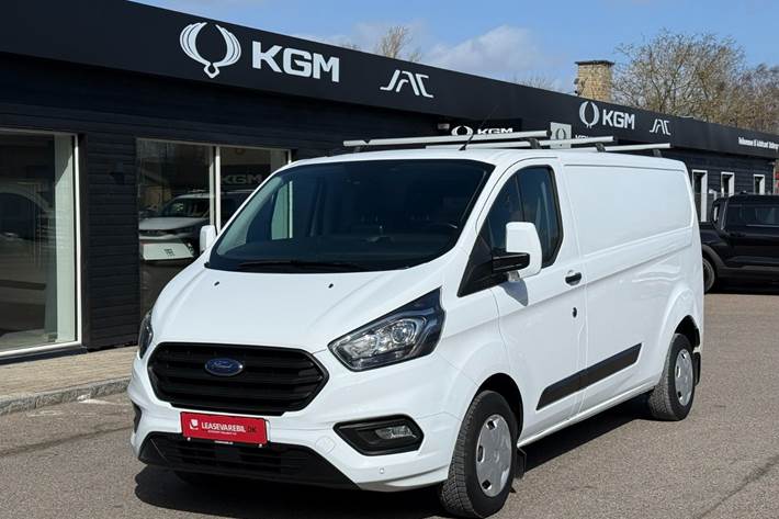 Hvid Ford Transit Custom 300 L2 fra 2021