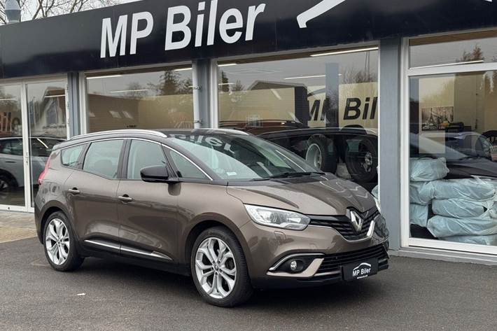 Brun Renault Grand Scenic IV fra 2017