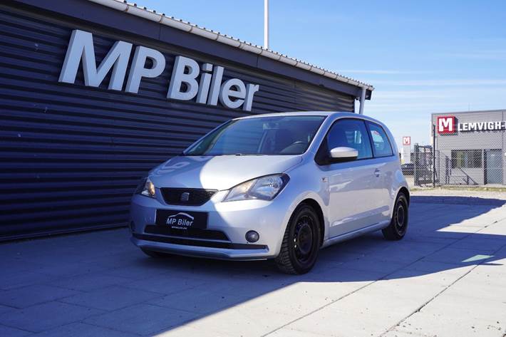 Sølv Seat Mii fra 2012