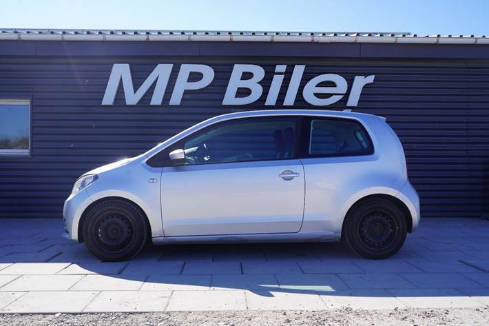 Sølv Seat Mii fra 2012