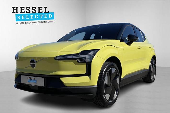 Gul Volvo EX30 fra 2024
