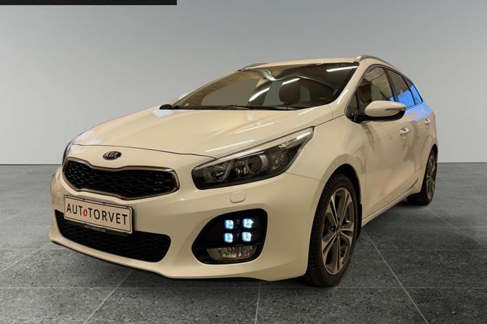 Hvid Kia Ceed fra 2017