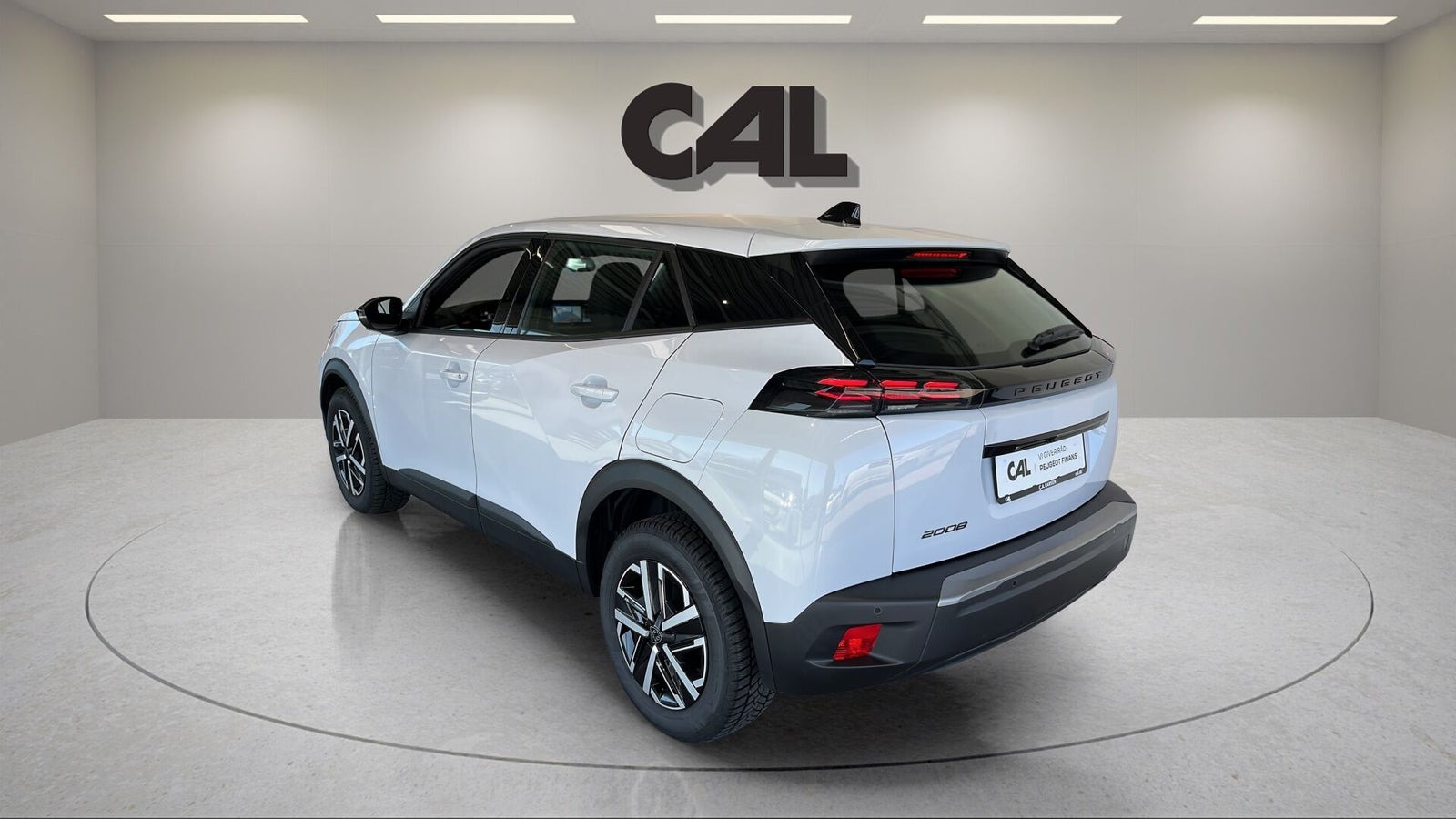 Hvid Peugeot 2008 fra 2024