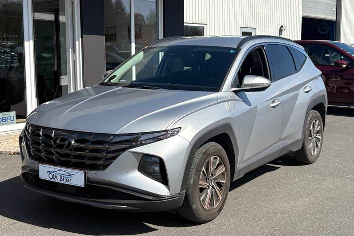 Sølv Hyundai Tucson fra 2021