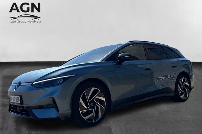 Blå VW ID.7 fra 2026