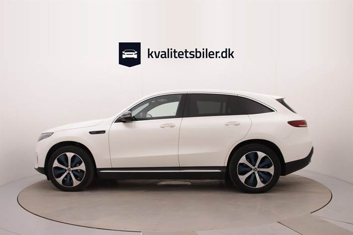 Hvid Mercedes EQC 400 fra 2020