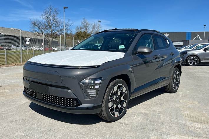Grå Hyundai Kona fra 2026
