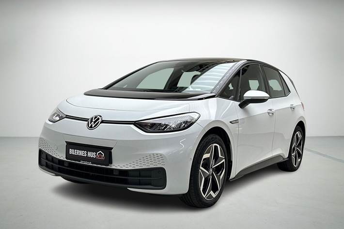 Hvid VW ID.3 fra 2023