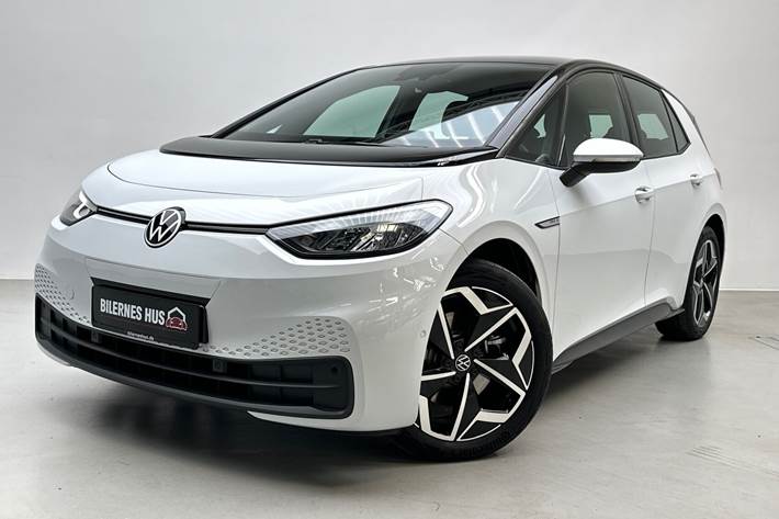 Hvid VW ID.3 fra 2023