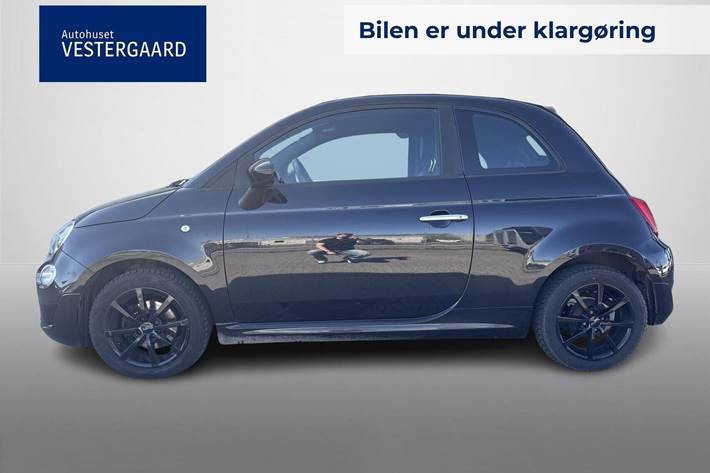 Sort Fiat 500C fra 2021