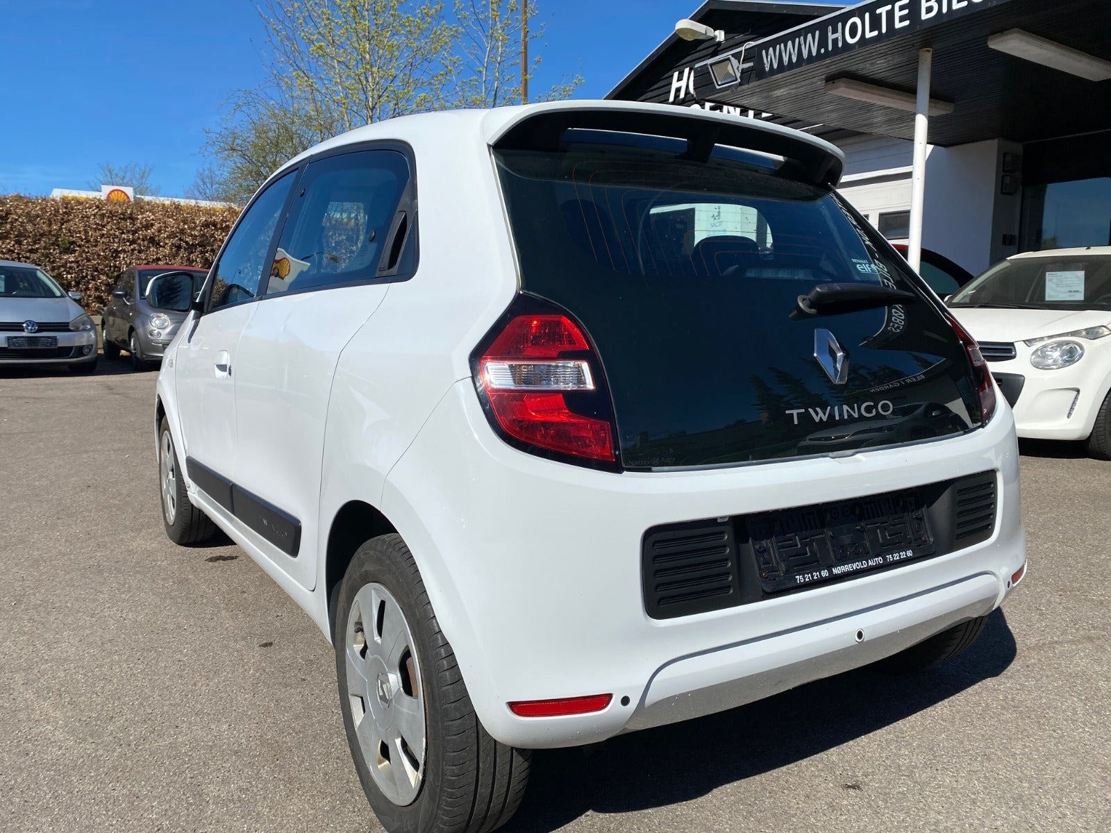 Hvid Renault Twingo fra 2015