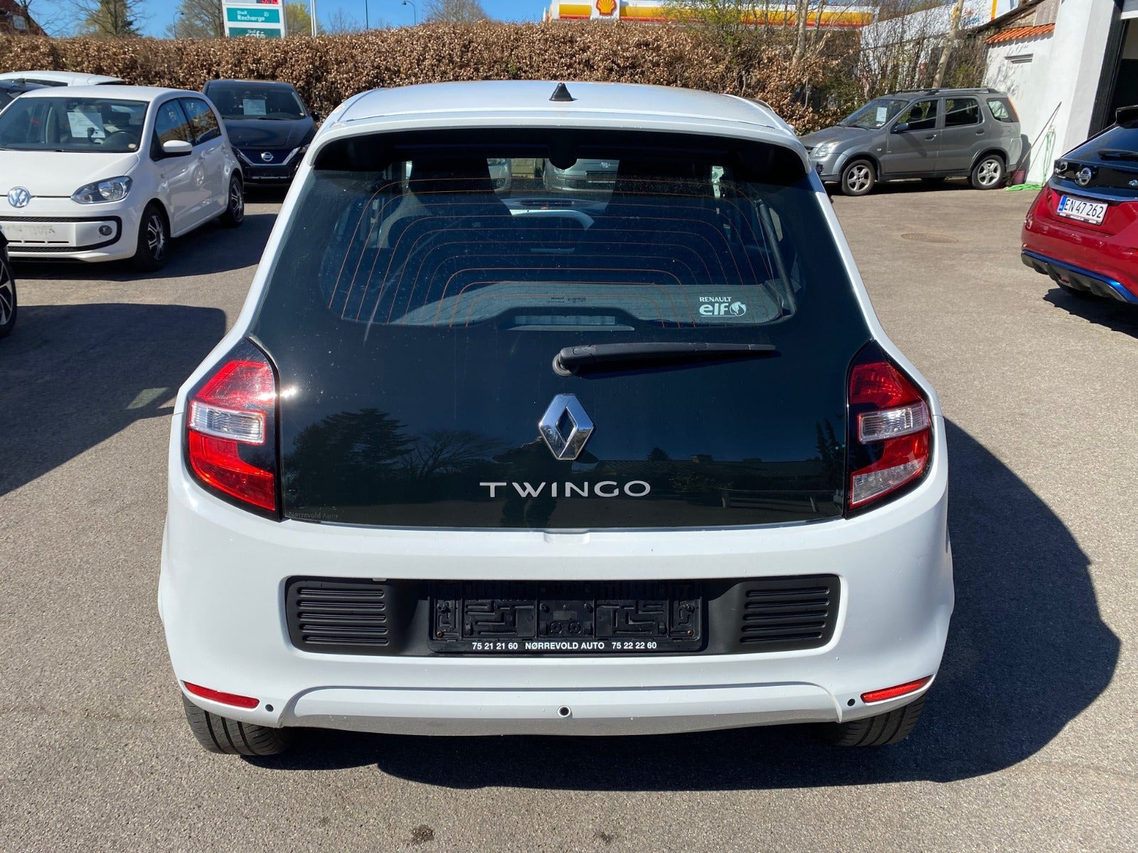 Hvid Renault Twingo fra 2015
