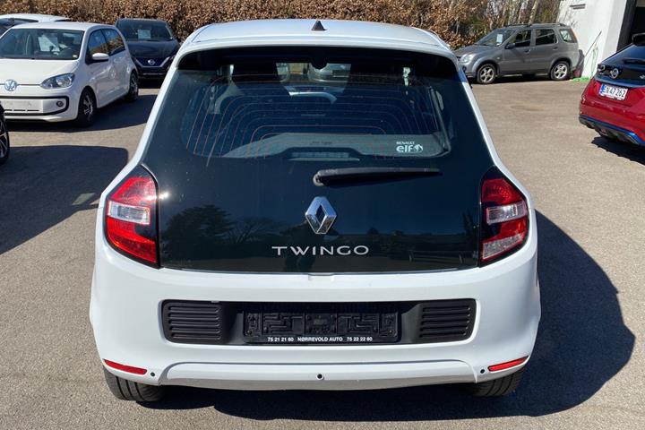 Hvid Renault Twingo fra 2015