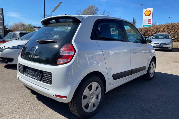 Hvid Renault Twingo fra 2015