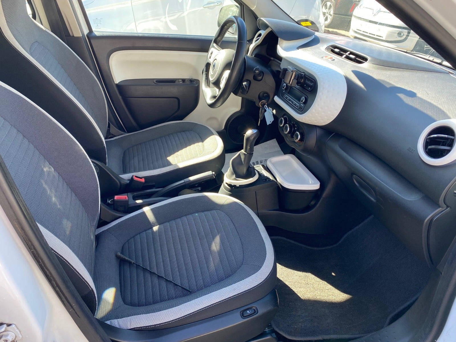 Hvid Renault Twingo fra 2015
