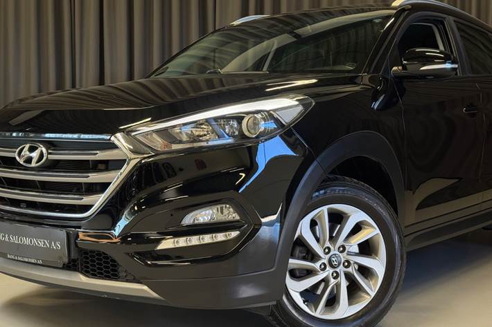 Sort Hyundai Tucson fra 2017
