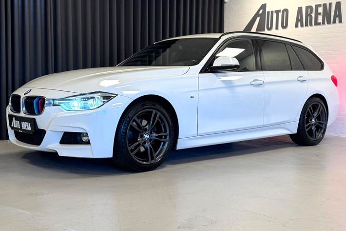 Hvid BMW 320d fra 2019