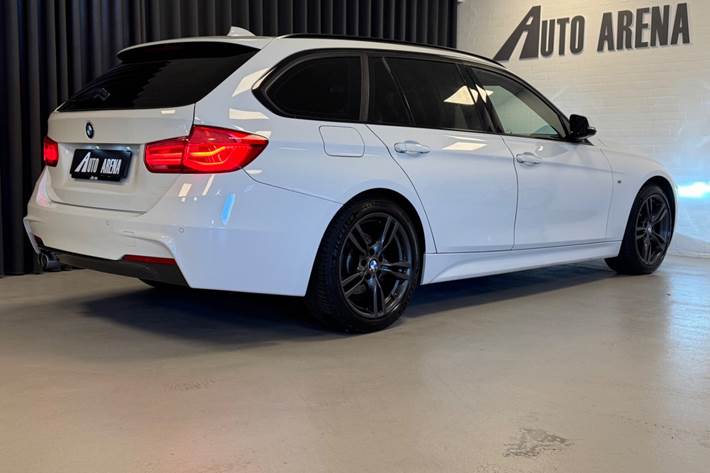 Hvid BMW 320d fra 2019