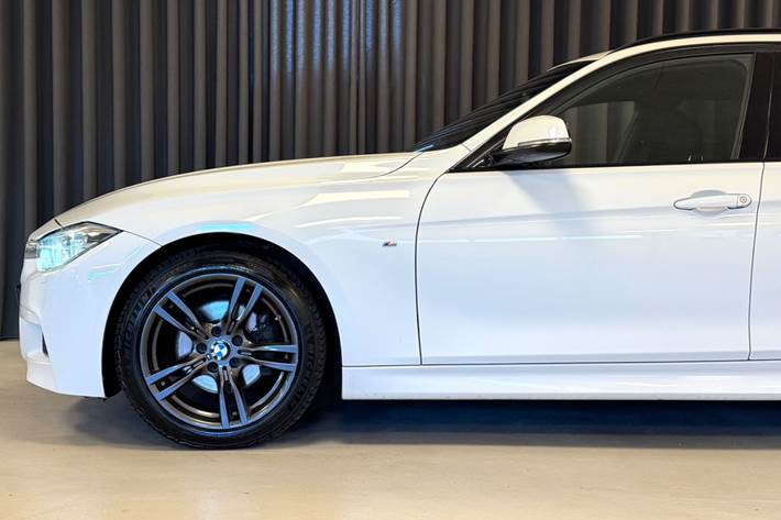 Hvid BMW 320d fra 2019