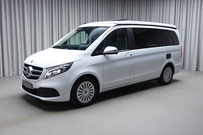 Hvid Mercedes V250 d fra 2021