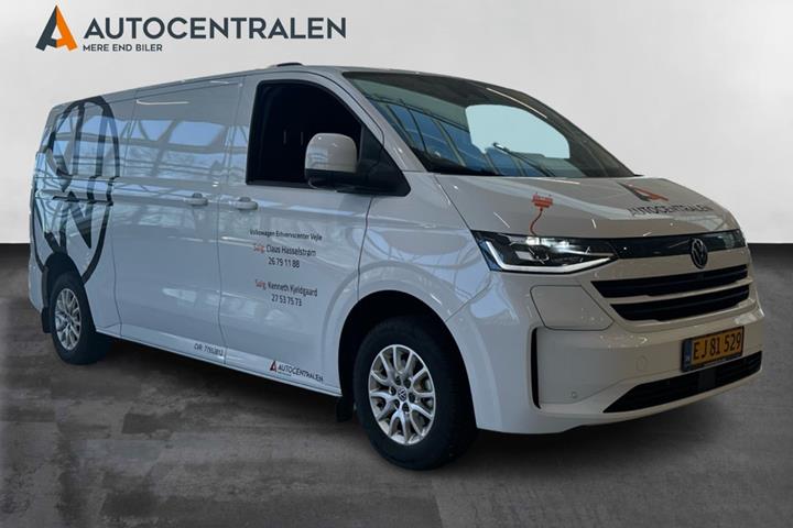 Hvid VW e-Transporter fra 2025