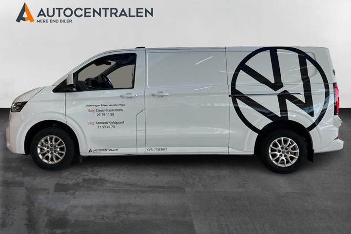 Hvid VW e-Transporter fra 2025