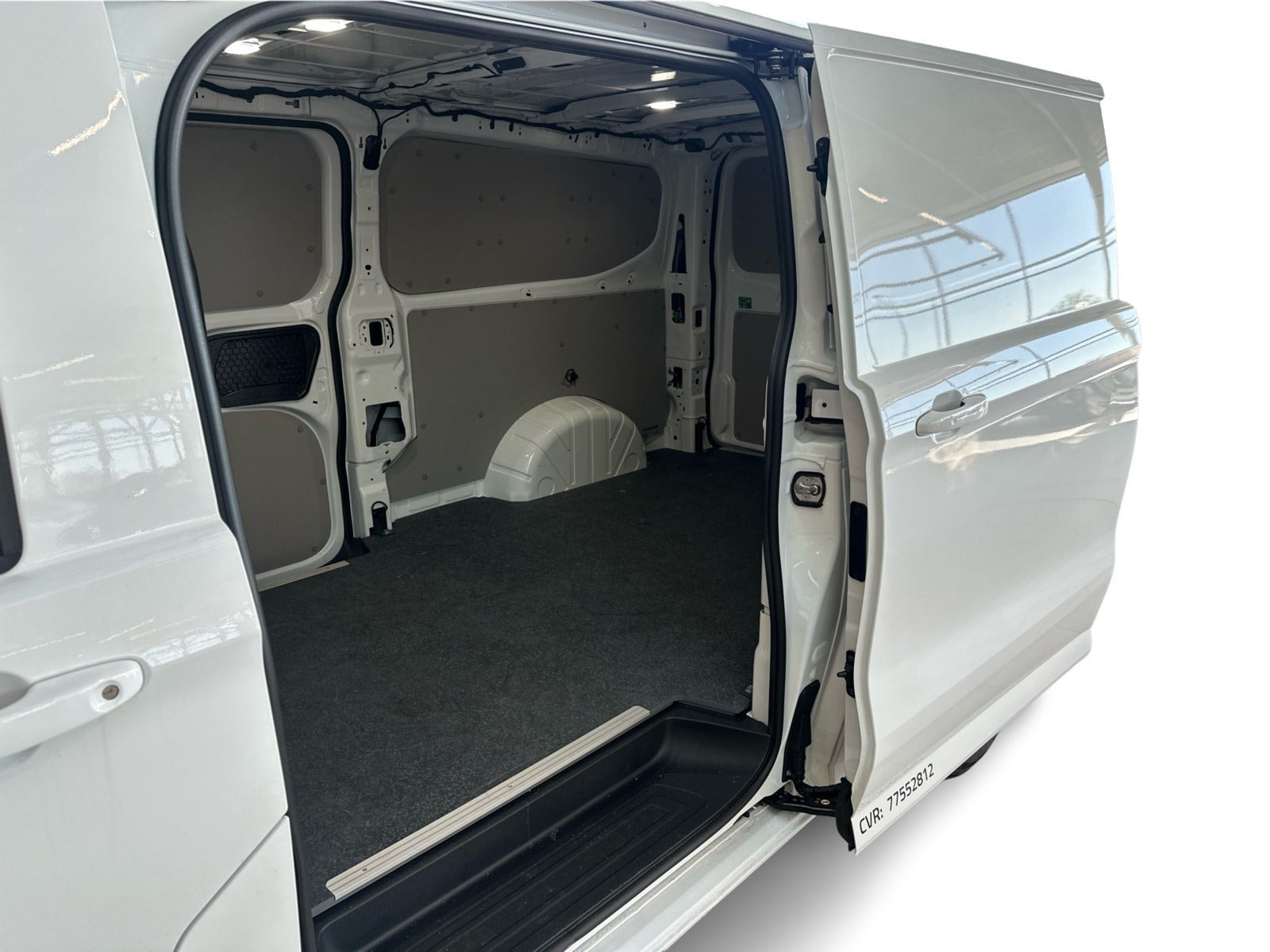 Hvid VW e-Transporter fra 2025