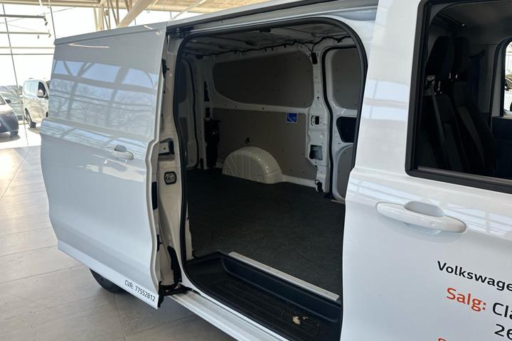 Hvid VW e-Transporter fra 2025