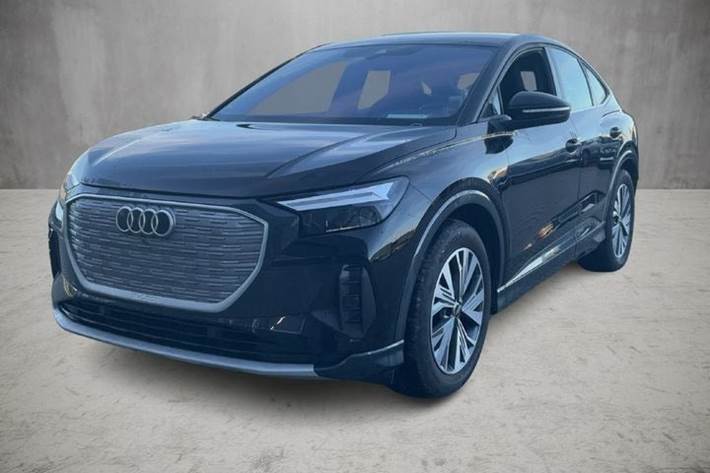 Sort Audi Q4 e-tron fra 2024