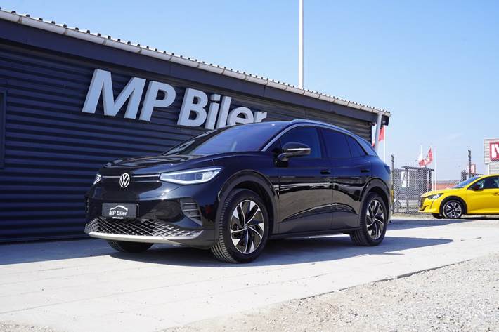 Sort VW ID.4 fra 2025 set udefra