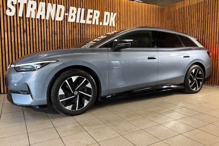 Blå VW ID.7 fra 2025