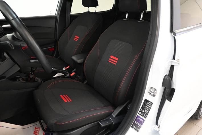 Hvid Ford Fiesta fra 2022
