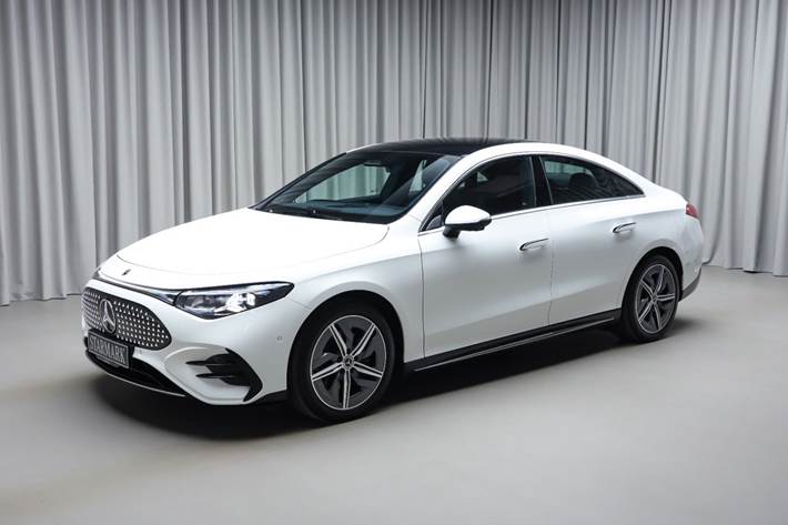 Hvid Mercedes CLA250+ fra 2025