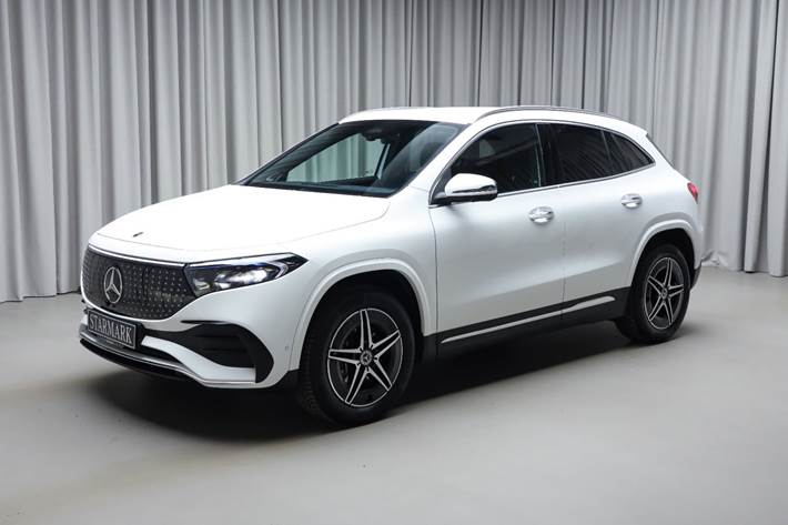 Hvid Mercedes EQA250+ fra 2026
