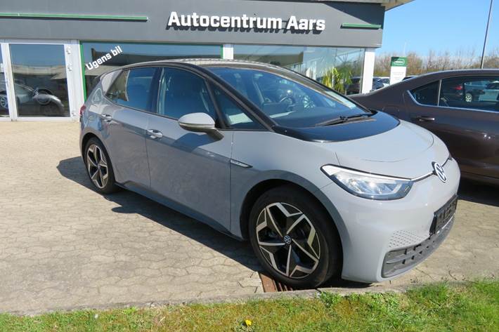 Grå VW ID.3 fra 2023