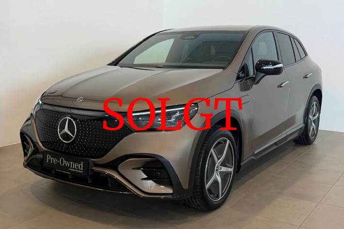 Brun Mercedes EQE350 SUV fra 2024