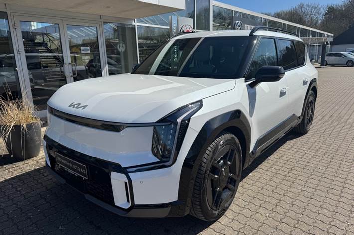 Hvid Kia EV9 fra 2025