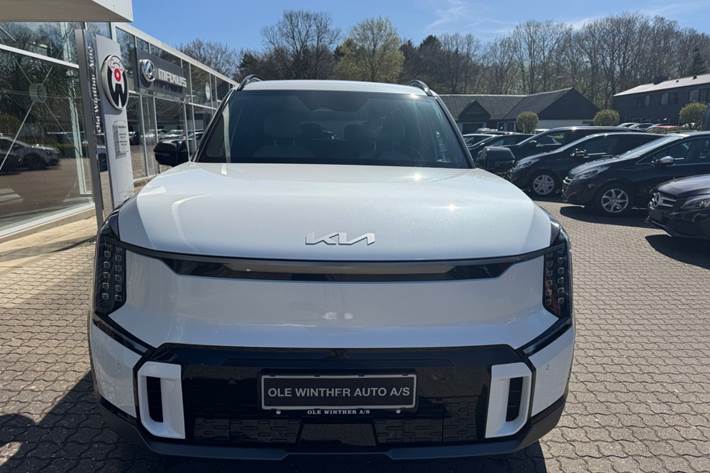 Hvid Kia EV9 fra 2025