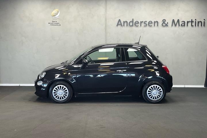 Sort Fiat 500 fra 2019
