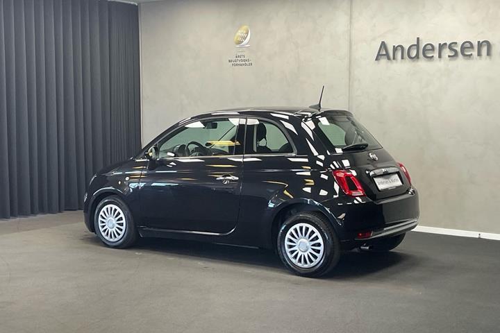 Sort Fiat 500 fra 2019