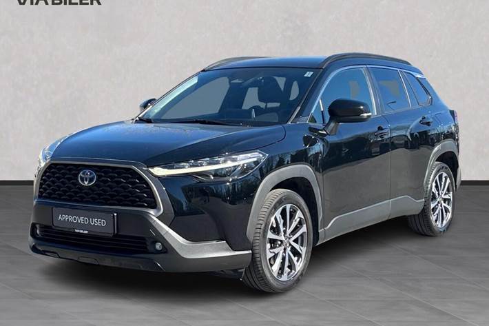 Sort Toyota Corolla Cross fra 2023