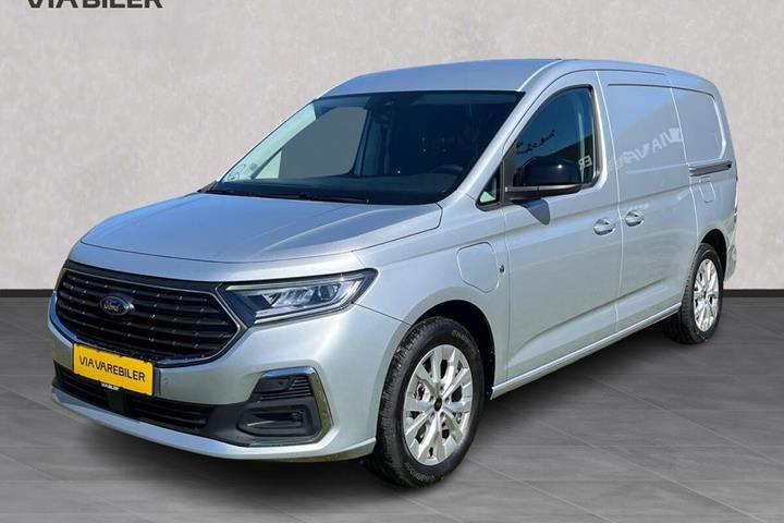 Grå Ford Transit Connect fra 2025 set udefra